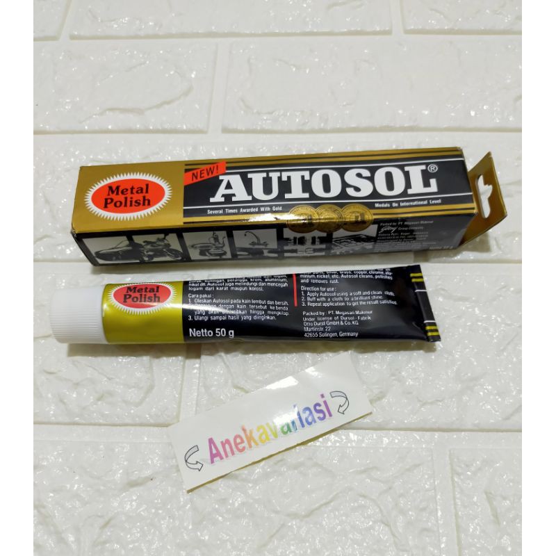 Autosol metal Polish 50 Gram