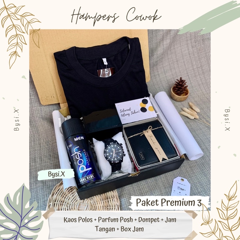 

PAKET HAMPERS COWOK MURAH MERIAH / Kado Ulang Tahun / Gift Box