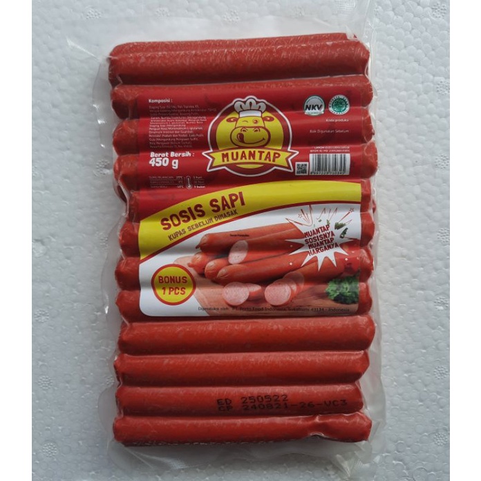 

basis mantap 450 gr isi 25 sosis #bundafrozen
