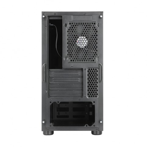 CASE ABKONCORE CRONOS ZERO NOISE MINI | mATX | ABS | Anti Noise | 2Fan
