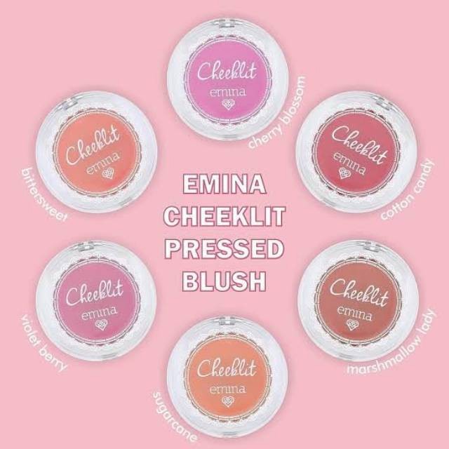 Emina Cheeklit Pressed Blush On