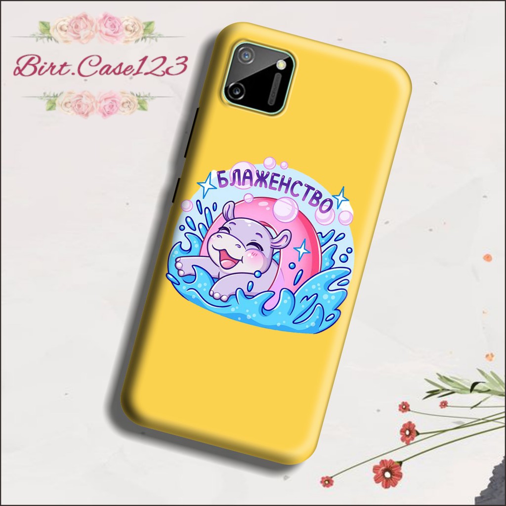 softcase CUTE COW Vivo Y91 Y93 Y95 Y81 Y83 Y71 Y53 V7 Y30 Y50 V17 y20 Y12i BC1235