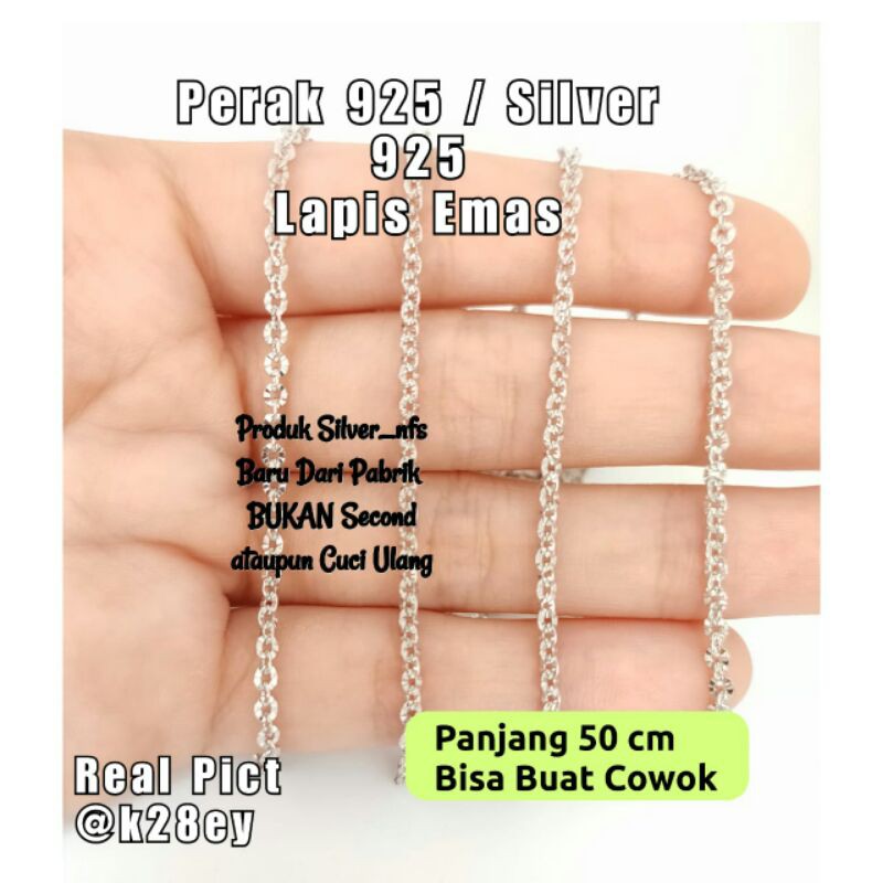 Kalung Perak Kalung Perak Asli Kalung Silver 925 Asli Kalung Perak 925 Kalung Perak Pria Kalung Pria