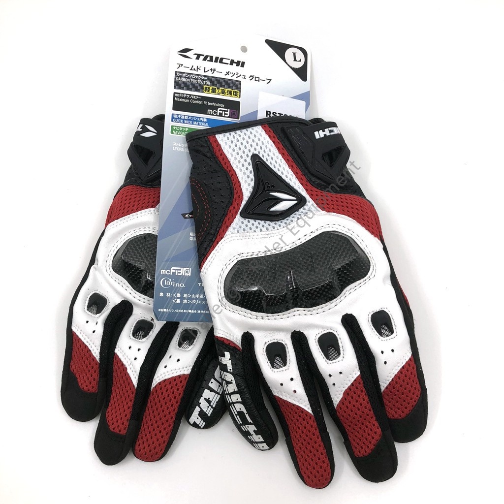 Taichi RST391 Gloves Dalam Stok Bahan Serat Karbon Bernapas Kedap Air Gloves Motor Gloves Sarung Tangan Unisex Bisa COD