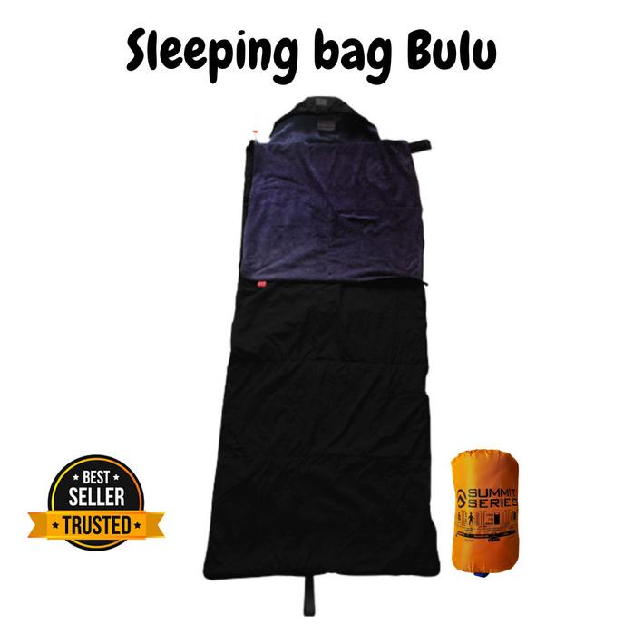 Sleeping Bag Polar Bulu / Kantong Tidur / Sb