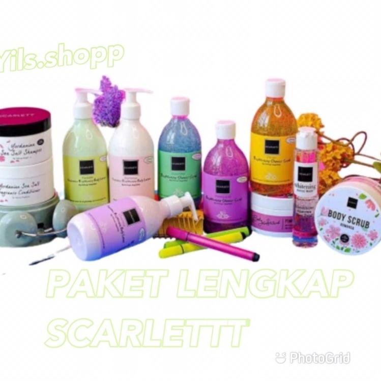 Murah banget SCARLETT PAKET LENGKAP WHITENING By Felicya Angelista ♪➺ ➥