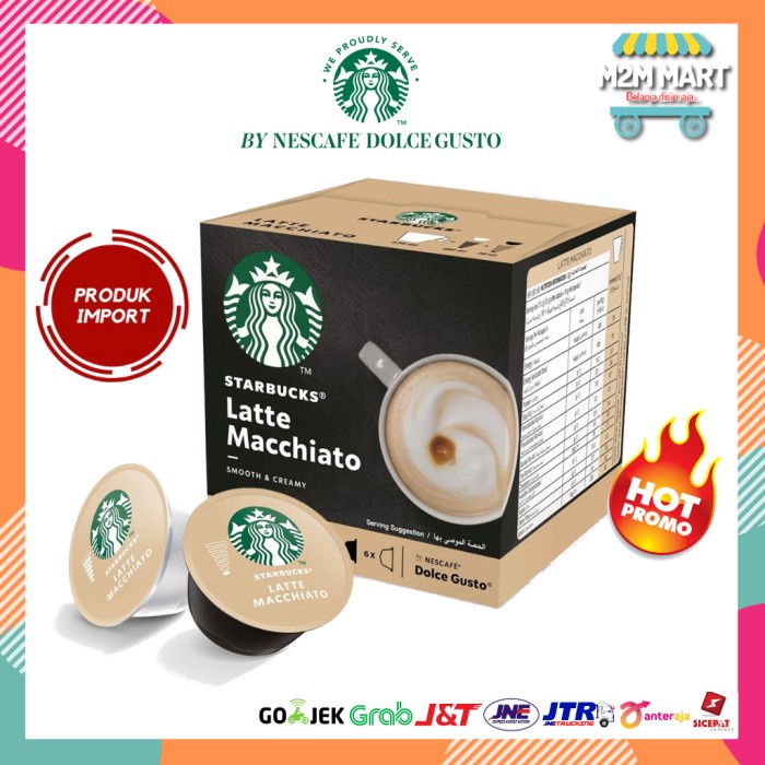 

Kopi - Kopi Starbucks Latte Macchiato / Coffee Nescafe Dolce Gusto Capsule