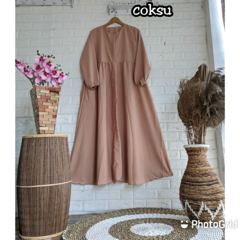 {COD}Babydol terlarisss//Lamia babydol wolfis terbaru//Gamis lamia wolfis COD//Dress COD terlarisss//COD Terlariss Terbaru-Coksu