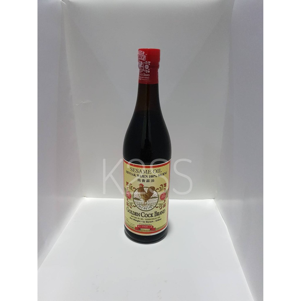 

Minyak Wijen Sesame Oil Mayu Golden Cock Brand 100% Murni 630 mL