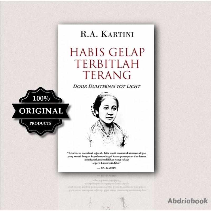 Buku Habis Gelap Terbitlah Terang
