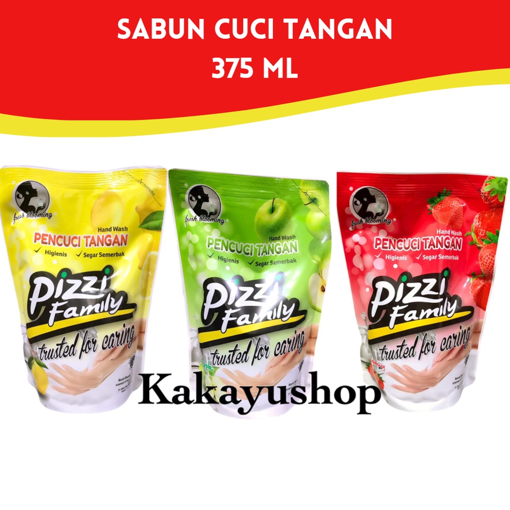 Pizzi Hand Soap 375ml - Sabun Cuci Tangan
