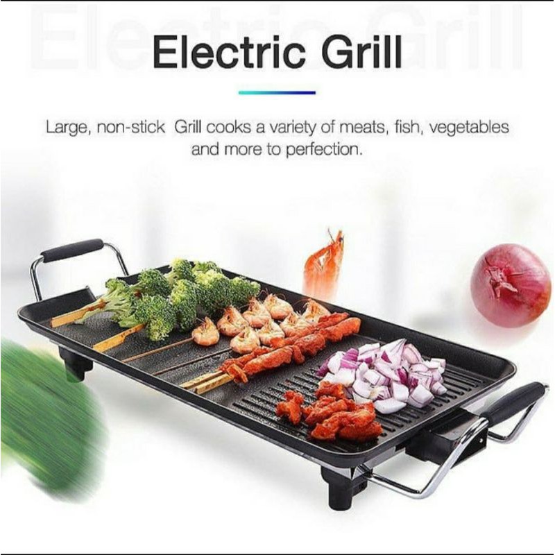 Electric Grill IDEALIFE IL-116S - Alat Panggang Listrik / Pemanggang