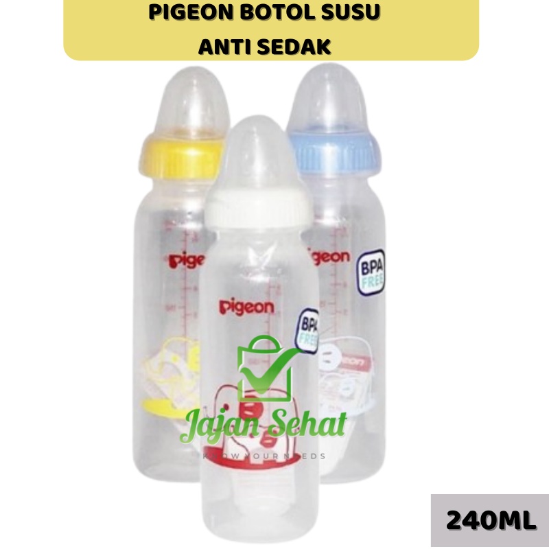 PIGEON BOTOL SUSU STANDARD BPA FREE ANTI SEDAK