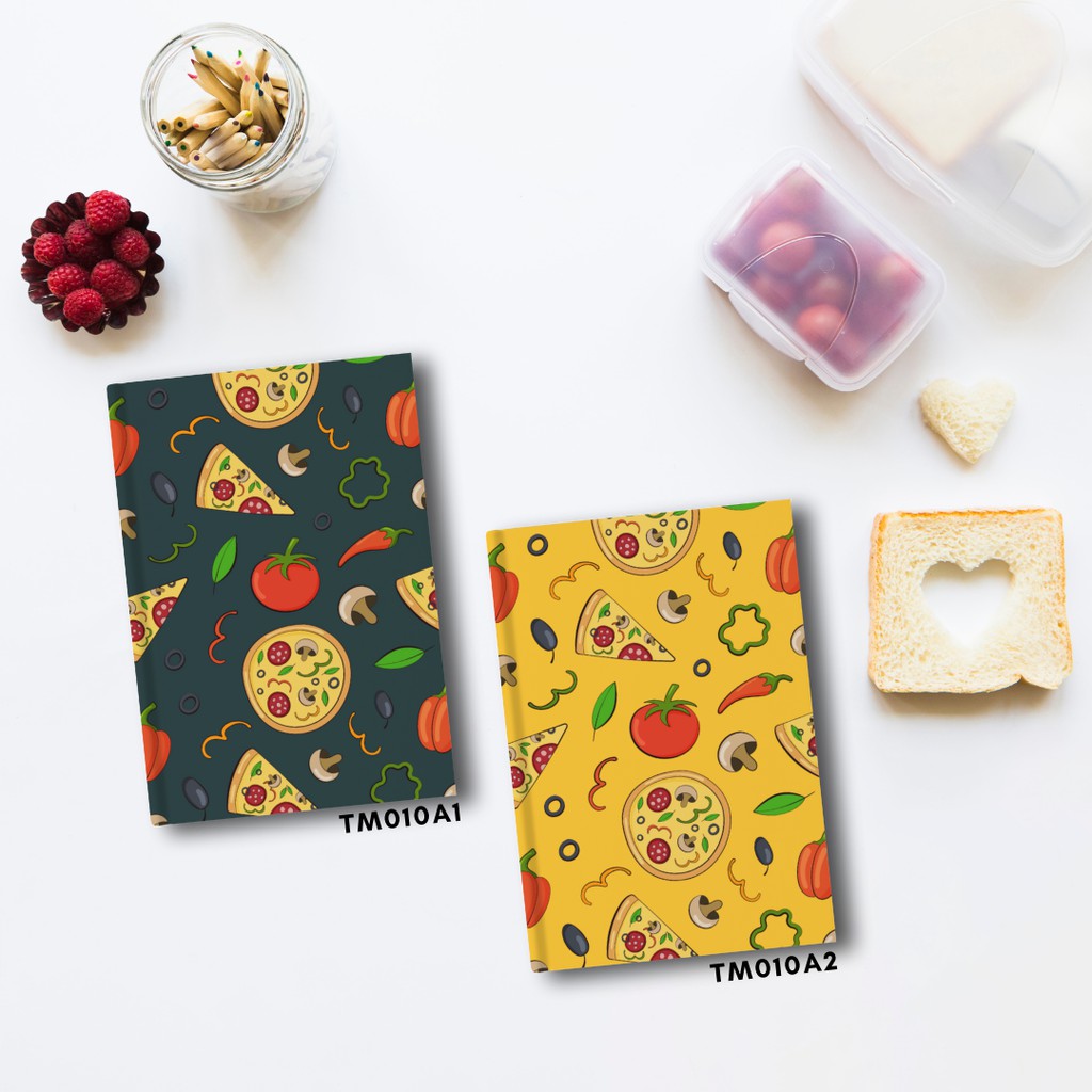 

[PRE-ORDER] TM010A Hardcover Notebook Pizza