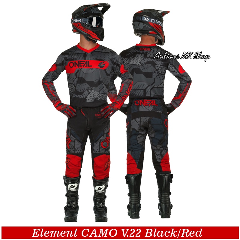ONEAL - MX-22 - ELEMENT CAMO - TRAIL CROSS TRABAS GRASSTRACK