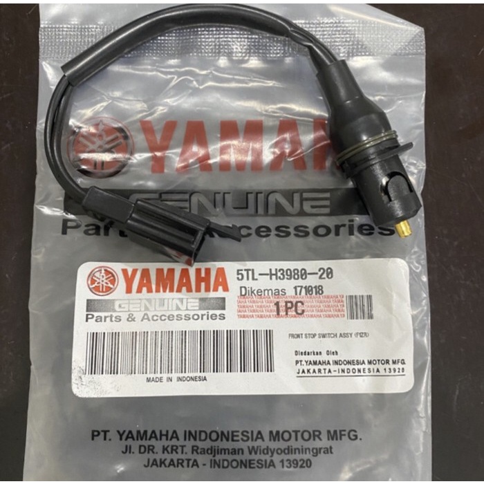 SWITCH SUIT REM KANAN DEPAN YAMAHA MIO / SOUL / XEON / MIO J 5TL ORI              .