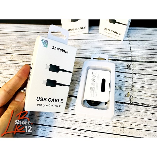 Kabel Data Type C to Type C Fast Charging Samsung Note 10 Note 20 S20 Ori 100%