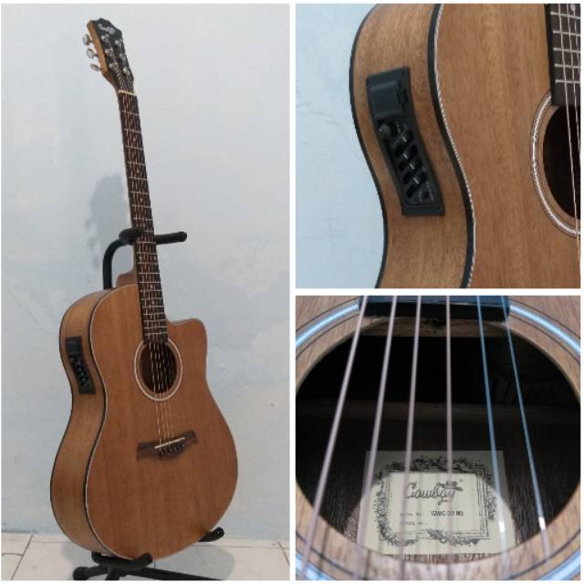 Gitar Akustik Elektrik Cowboy GWC-39NS GWC 39 NS Original