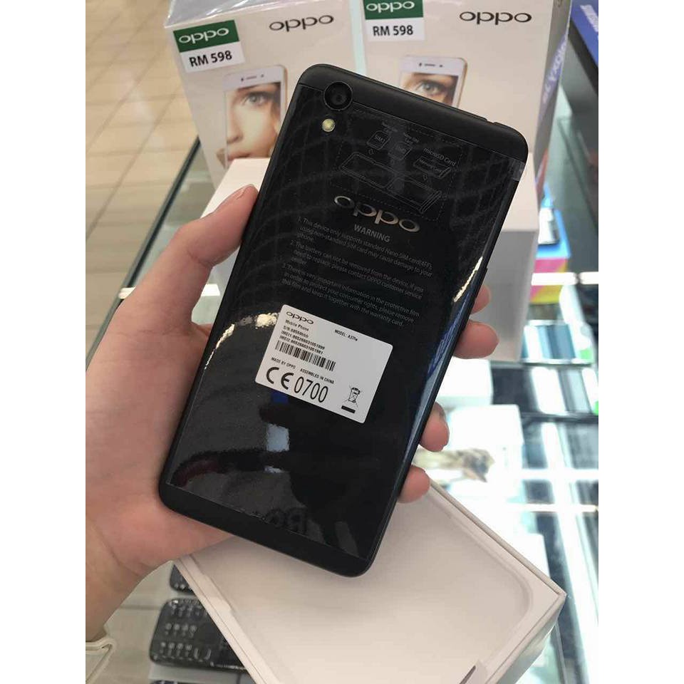 Handphone Android Oppo A37 4g Lte 2 16gb Kelengkapan Hp Charger Kondisi Baru 100 Original Ri Shopee Indonesia