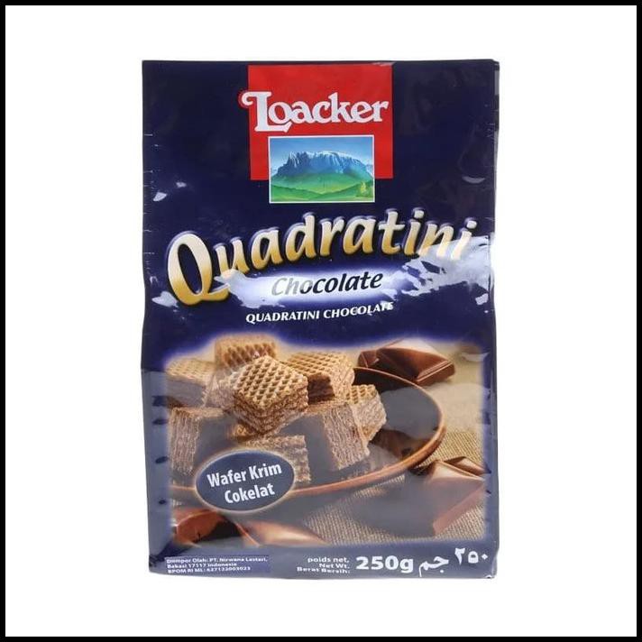 

Loacker Quadratini Chocolate 250 Gr