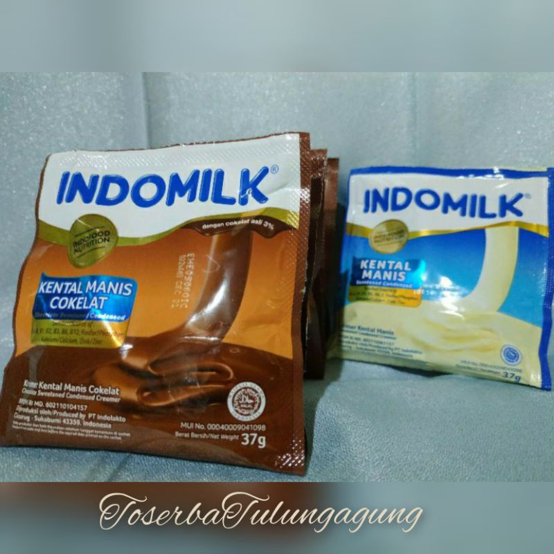 

Susu Indomilk kental manis 37g ecer 1 sacet