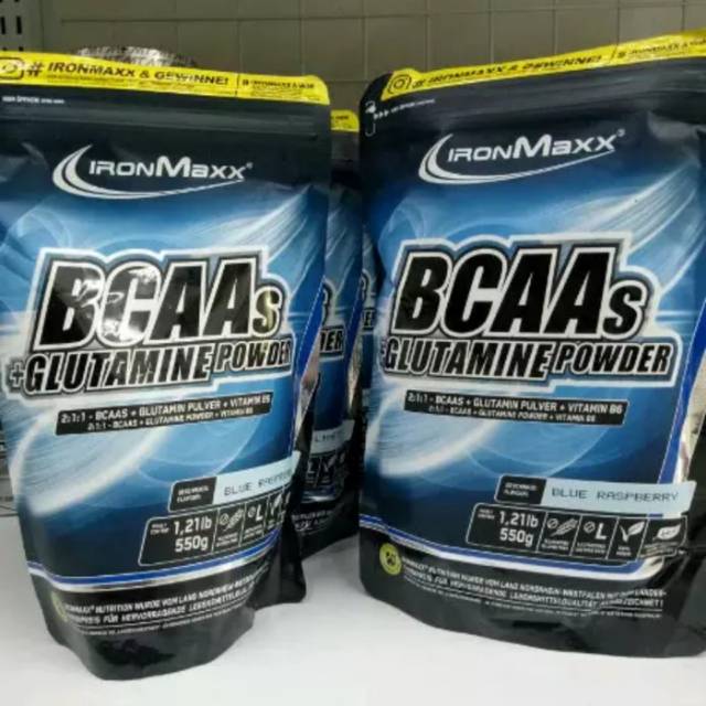 Iron Maxx BCAA bcaas + Gluatamine 61 Serv Malang ast platinum rsp mp