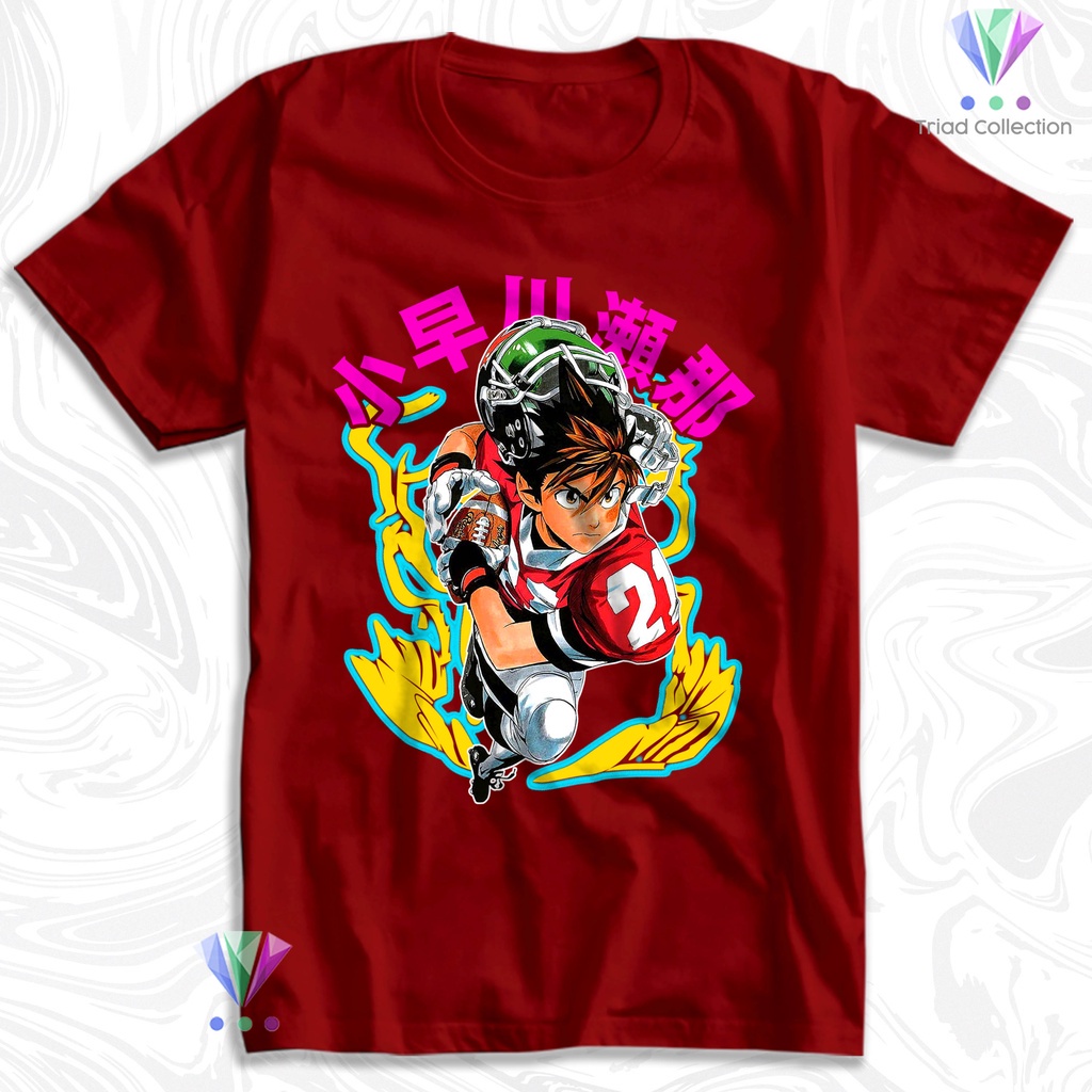 Tshirt Baju Kaos Distro EYESHIELD 21 SENA KOBAYAKAWA DEIMON DEVIL BATS / Kaos Distro Pria Wanita