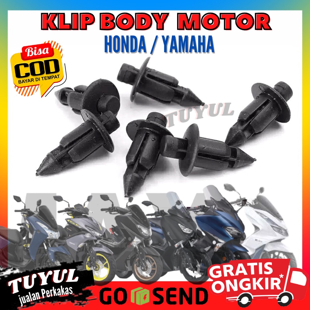 Clip Body Yamaha Nmax dan Motor Lainya