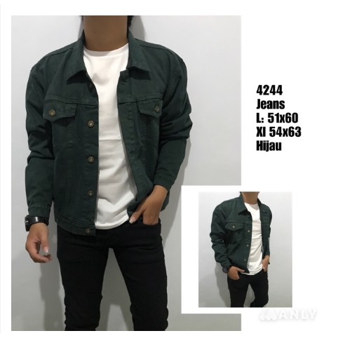 JAKET JEANS PRIA PARKA DENIM POLOS HOODIE KAOS COWOK BOMBER LEVIS