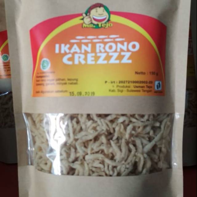 

Cemilan Khas Palu - Rono Crezzz 150gr