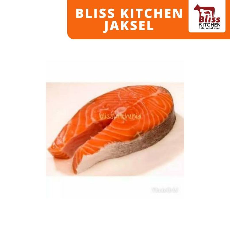 

Ikan tasmanian salmon fish steak cut bonein 250gr
