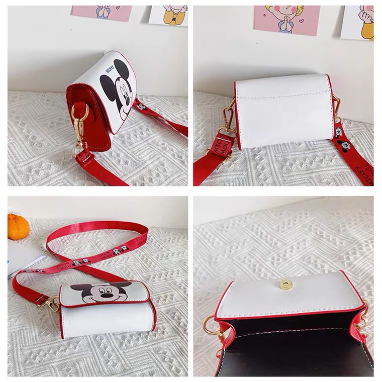 Khatinstore Tas Selempang Anak / Tas Anak / Sekolah / Waistbag / Kids / Motif Disney /  Unisex / Lucu / Terbaru 2022 / Import - 298