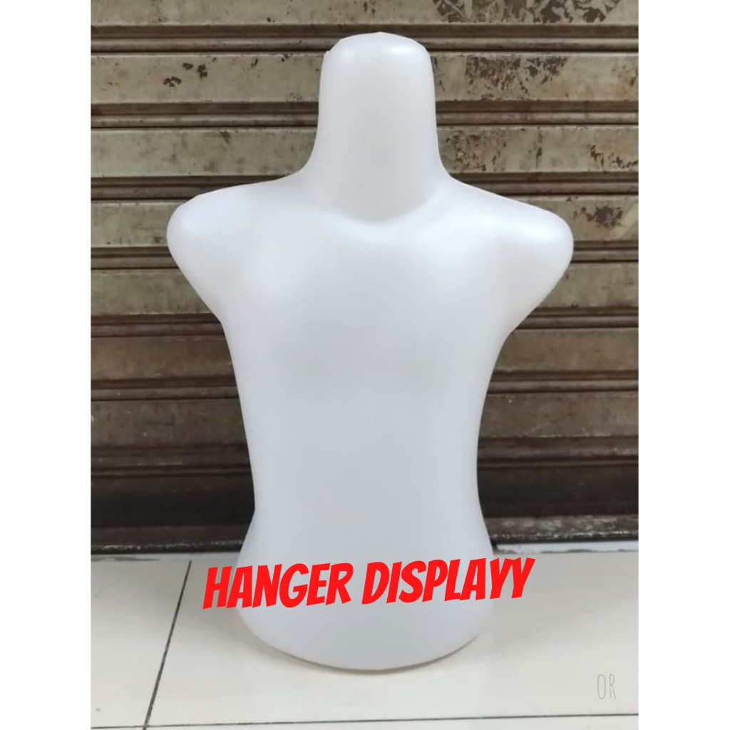 Manekin Anak Bening Plastik | Patung Display Anak | Patung Kaos Anak Bening 2 - 5 Tahun