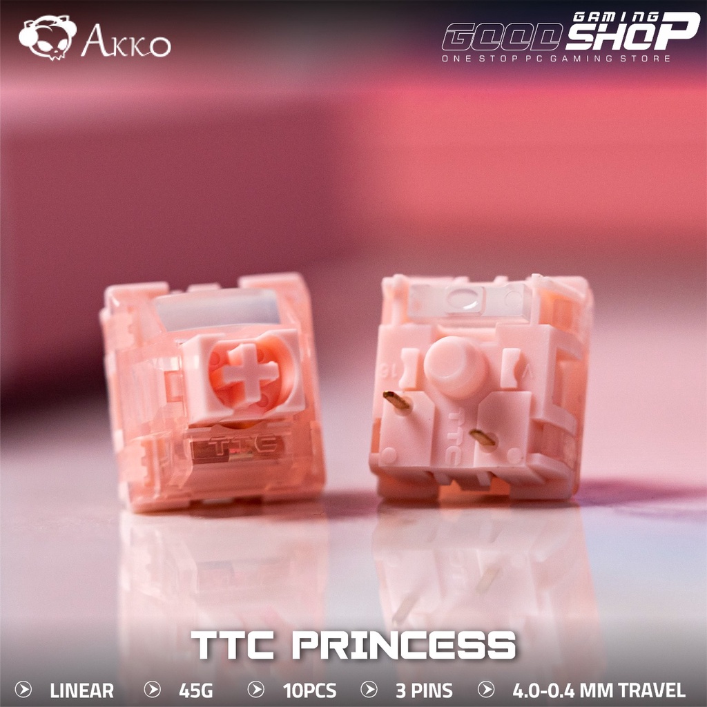 Akko x TTC Switch Mechanical Keyboard (Satuan)