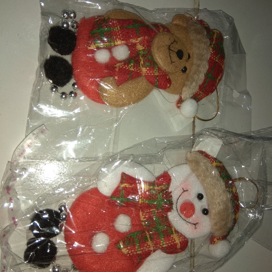 HIASAN NATAL  BONEKA GANTUNG DEKORASI CHRISTMAS