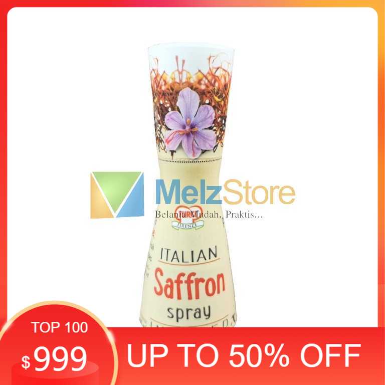 

Terlaris Turci Cold Pressed Saffron Spray 40ml Bumbu Kunyit Semprot
