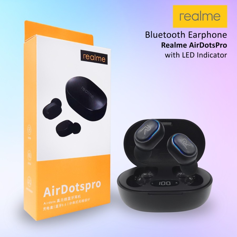TWS Bluetooth AirDots Realme Handsfree Bluetooth AIRDOTS PRO