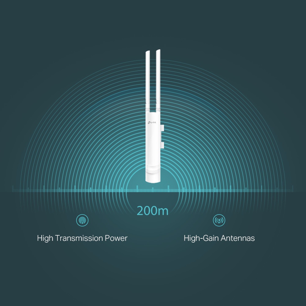 Acces Point TP-Link EAP110 Outdoor Wireless 300Mbps - EAP 110 Outdoor