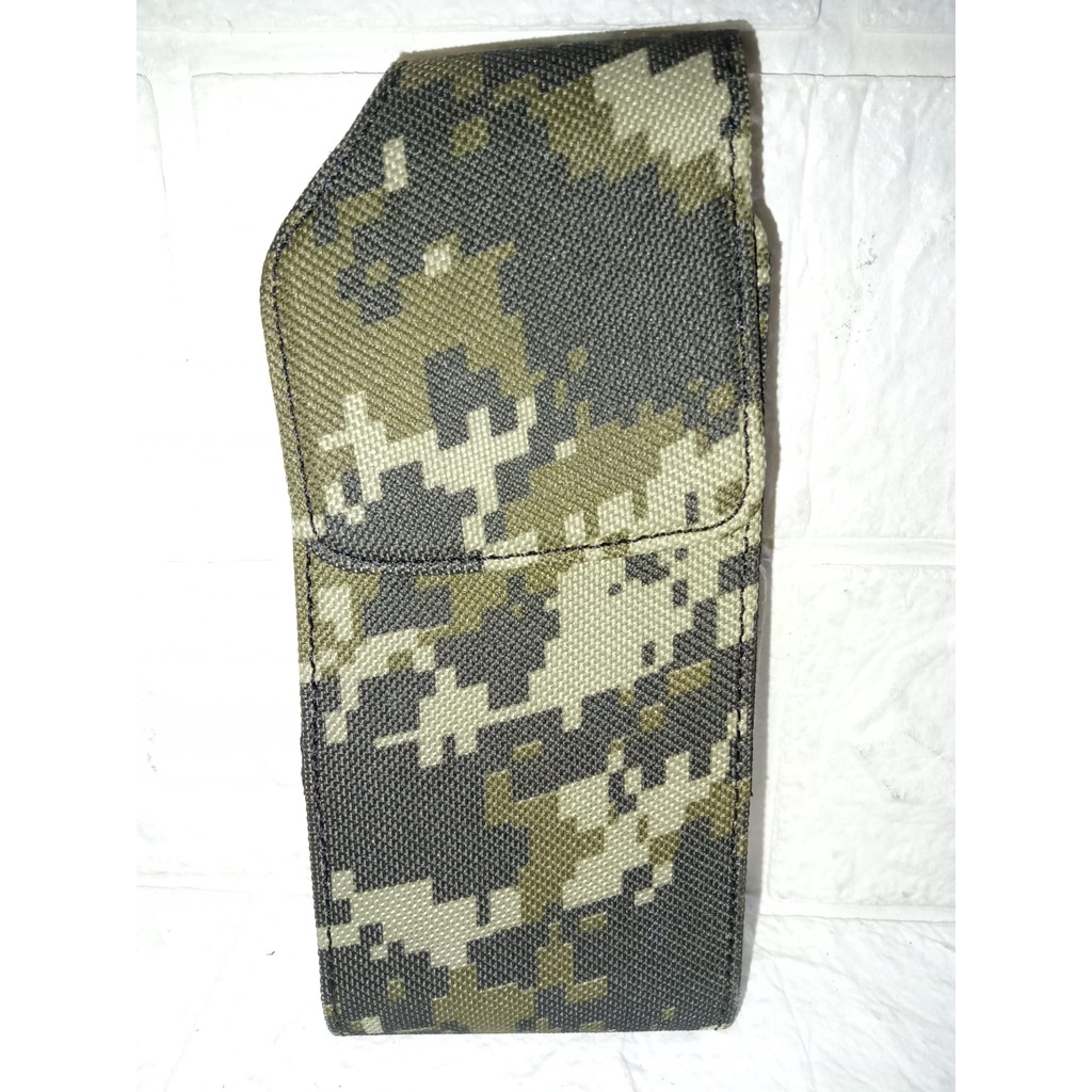 Case hp dompet motif army/ sarung hp army 5 inch