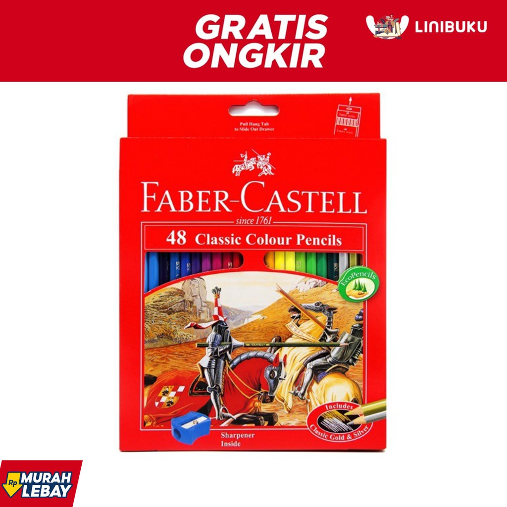 

Faber Castell Pensil Warna Classic 48 Long