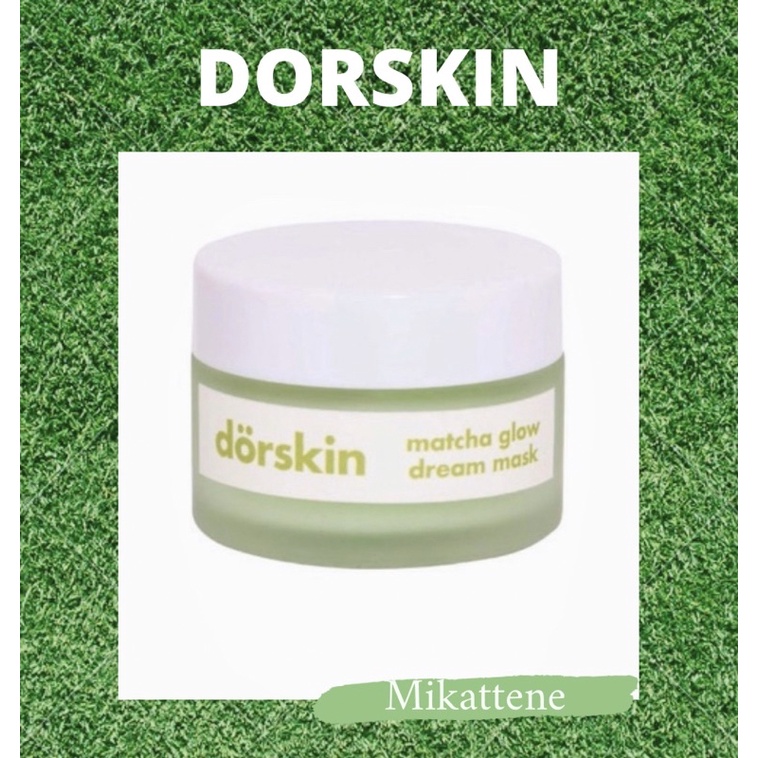 Jual Dorskin moisturizer Matcha sleeping mask sleepmask Shopee