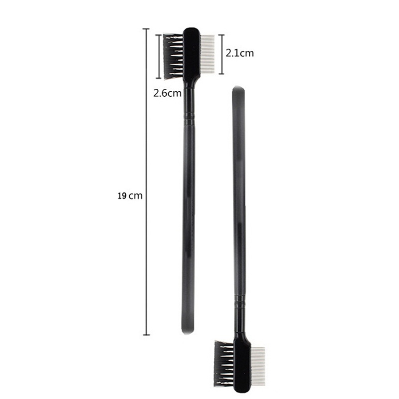 1pc Sisir Alis / Bulu Mata Extension Bahan Metal Steel