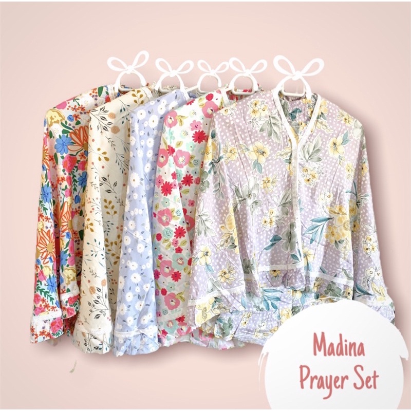 Mukena Anak bahan rayon - Madina Prayer Set