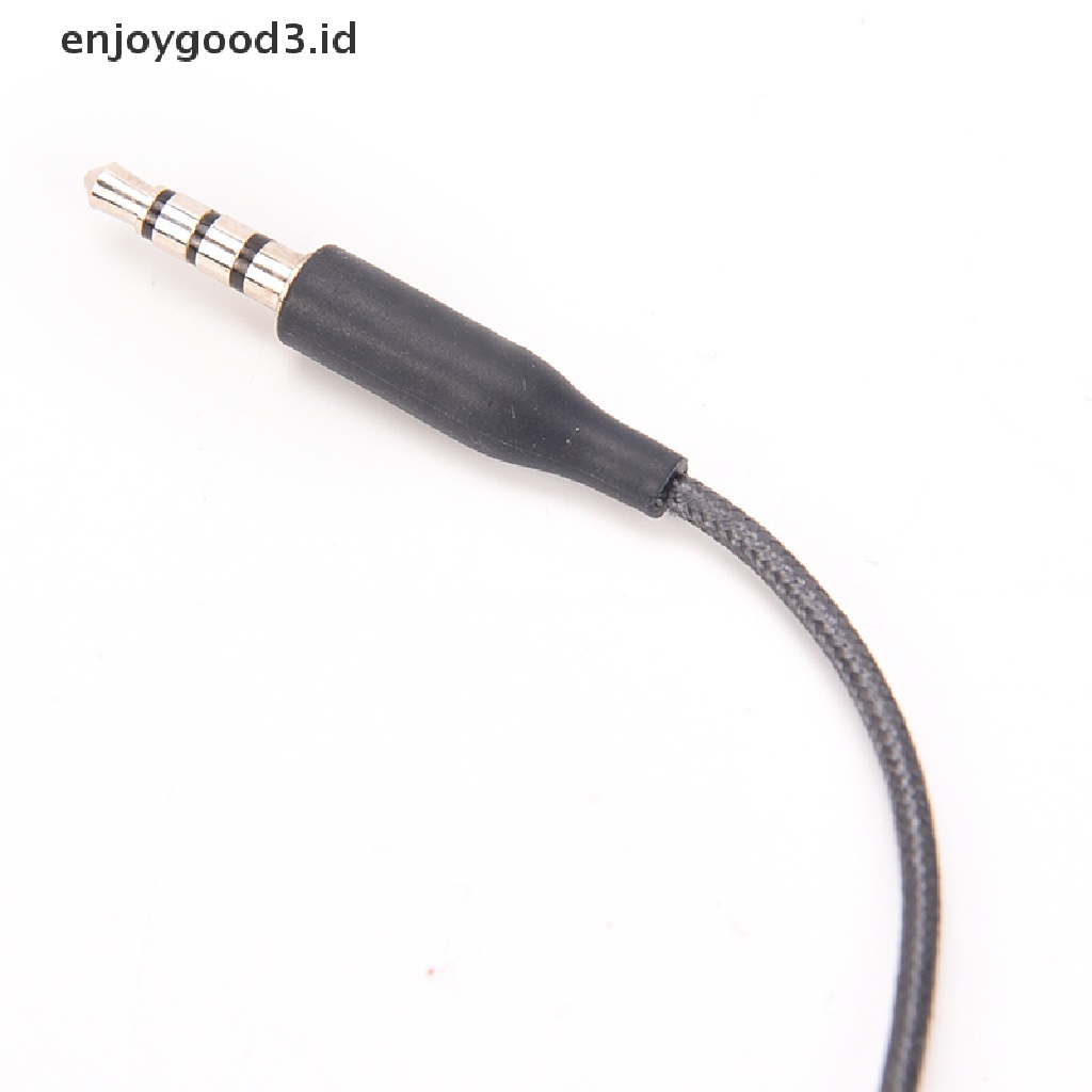 (Id) Earphone In Ear Stereo Super Bass Dengan Kabel Jack 3.5mm + Mic Untuk Handphone