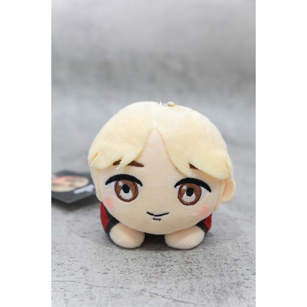 SEGA Nesoberi Plush Doll Strap BTS TinyTan MIC DROP Jimin