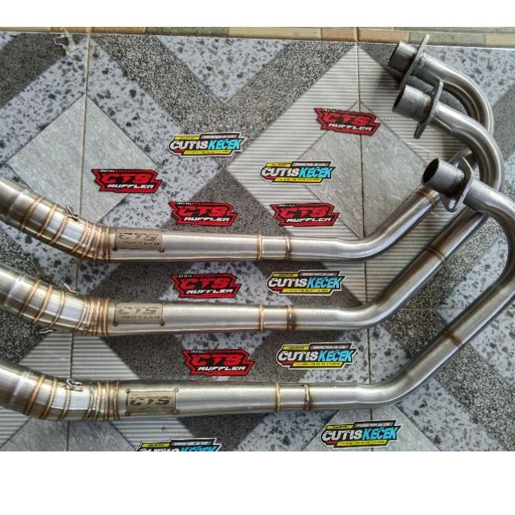 Serbuuuu.. LEHER ORI CTS MUFFLER PNP CB GL MP TIGER
