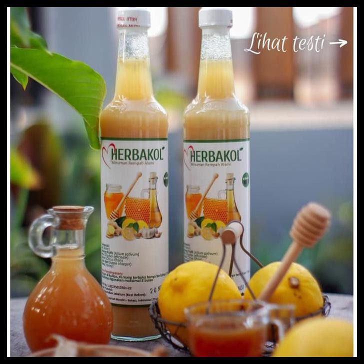 

Jus Herbal Bawang Putih+Jahe+Lemon Import+Cuka Apel+Madu HERBAKOL BERKUALITAS