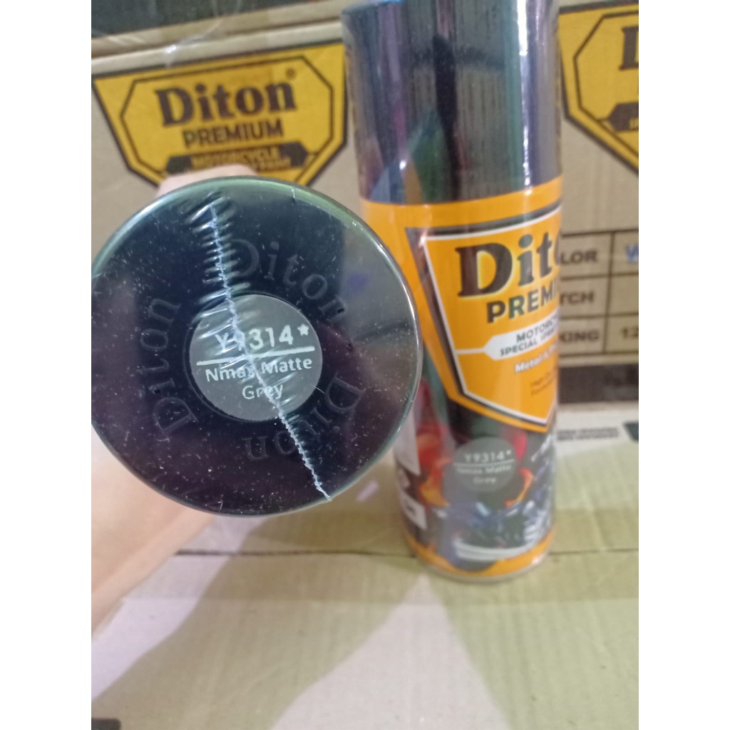 New DITON Premium YAMAHA COLORS Pilok Pilox Cat Semprot Y9314* NMAX Matte Grey / 9314 Abu Abu Doff Dop (400cc)