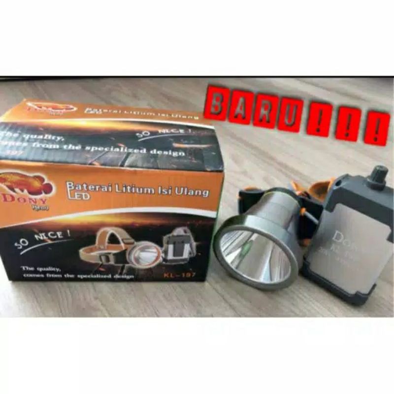 Senter kepala Dony KL 197