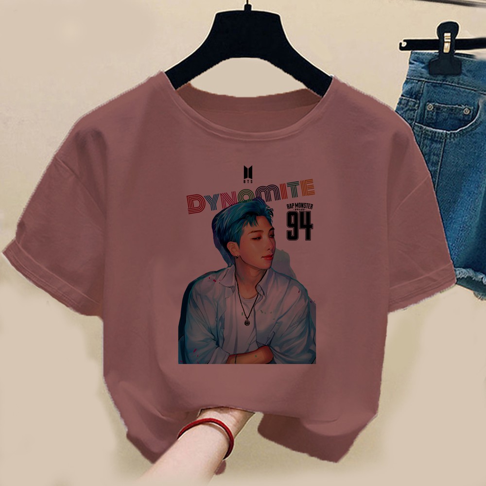 FLEURIR - RAP MONSTER FACE KAOS WANITA DEWASA LENGAN PENDEK TUMBLR TEE UNISEX